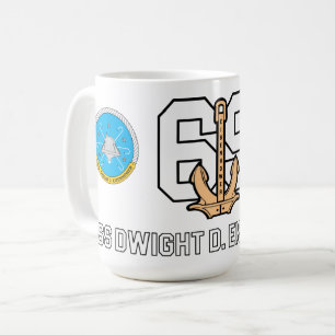 USS DWIGHT D. EISENHOWER MUGG CVN-69