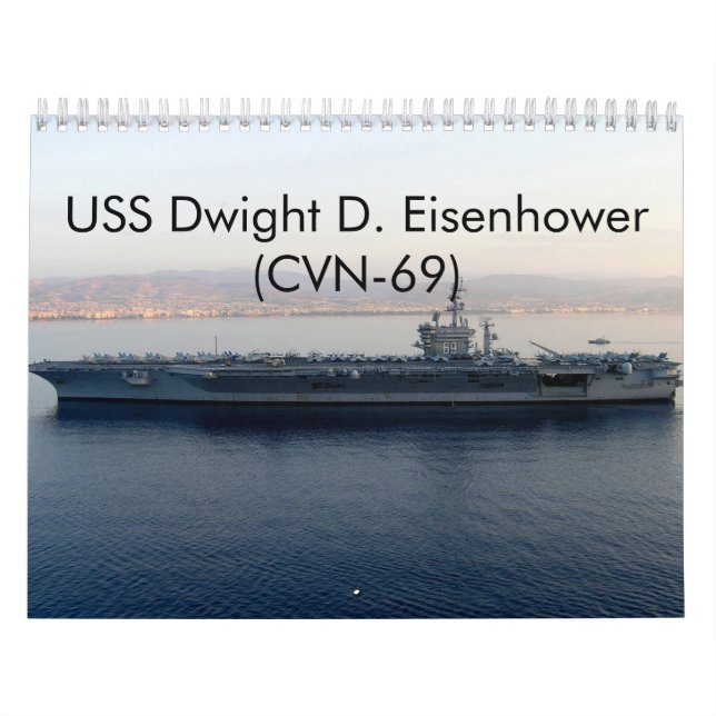 USS Dwight Eisenhower Kalender (Omslag)