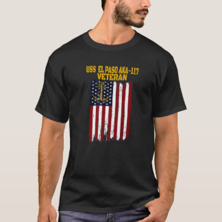USS El Paso AKA-117 LKA-117 Amphibious Cargo Frakt T Shirt