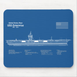 USS Enterprise - Frakt Blueprint Plans ABD Musmatta