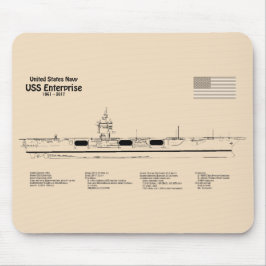 USS Enterprise - Frakt Blueprint Plans SD Musmatta