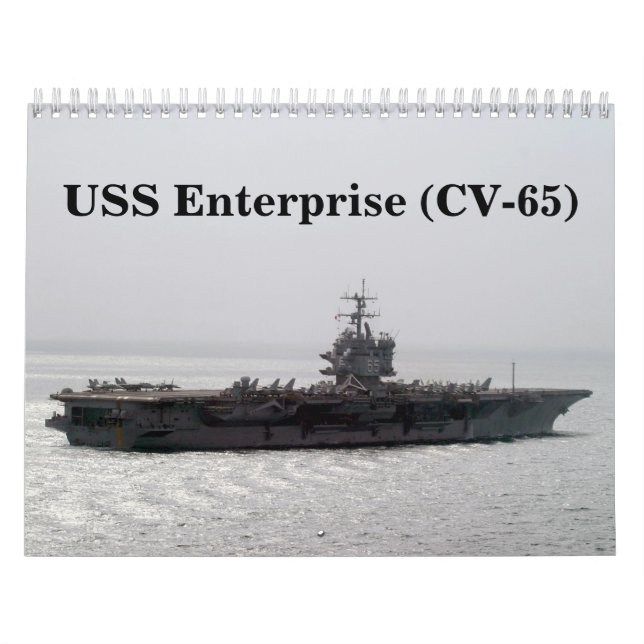 USS Enterprise Kalender (Omslag)
