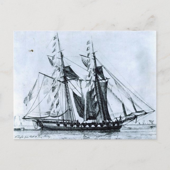 USS Enterprise Vykort (Framsida)