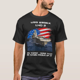 USS Essex LHD2 Amphibious Assault Frakt Veteran US T Shirt