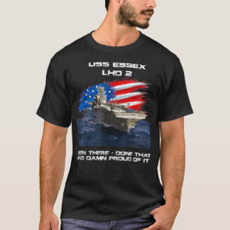 USS Essex LHD2 Amphibious Assault Frakt Veteran US T Shirt