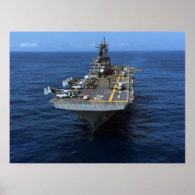 USS Essex (LHD 2) Poster (Framsidan)