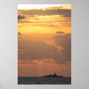 USS Farragut (GD 99) Poster