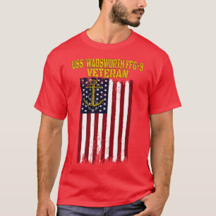 USS FFG9 Frigeransk Veterans Day Fars dag Premium T Shirt