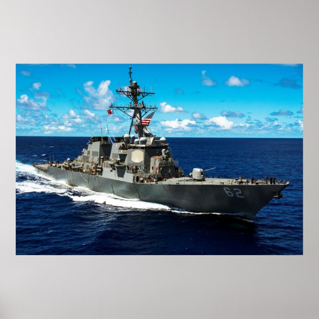 USS Fitzgerald (GD 62) Poster (Framsidan)