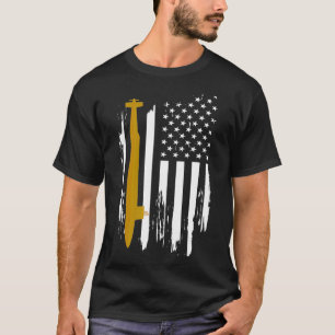 USS Florida SSGN728 Submarine American Flagga T Shirt