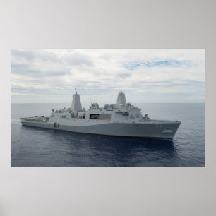 USS-förankring (LPD 23) Poster