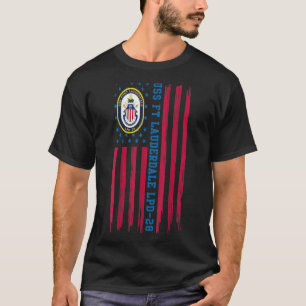 USS Ft Lauderdale LPD28 Amphibious Transport Dock T Shirt