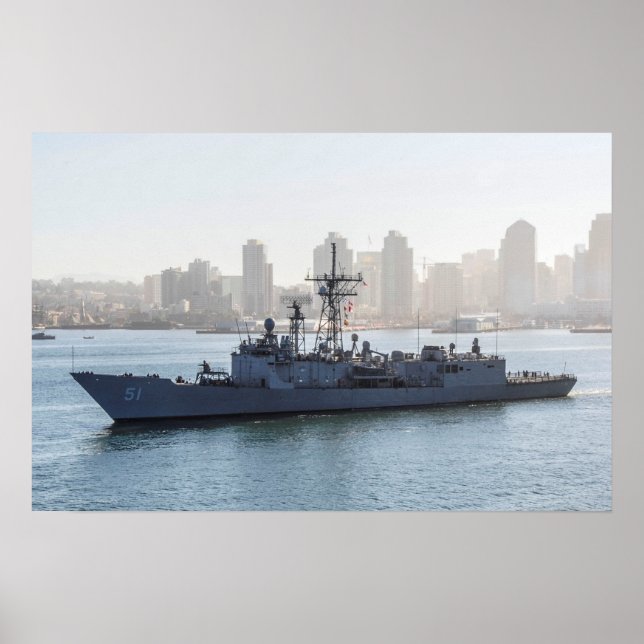USS Gary (FFG 51) Poster (Framsidan)