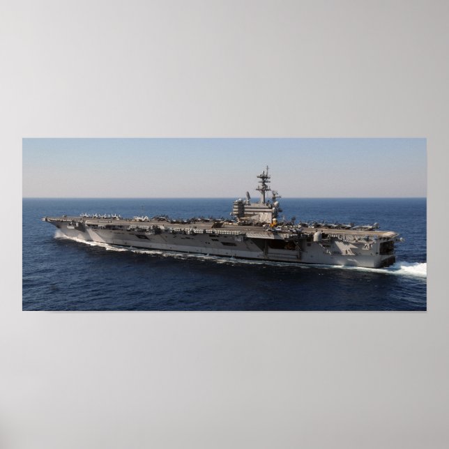 USS George H.W. Bush (CVN 77) Poster (Framsidan)