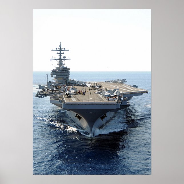 USS George H.W. Bush (CVN 77) Poster (Framsidan)