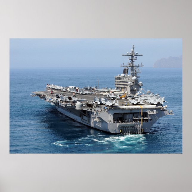 USS George H.W. Bush (CVN 77) Poster (Framsidan)