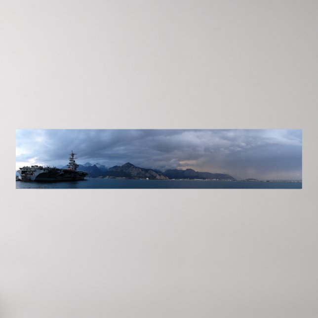 USS George H.W. Bush (CVN 77) Poster (Framsidan)