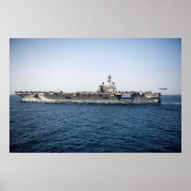 USS George H.W. Bush (CVN 77) Poster (Framsidan)