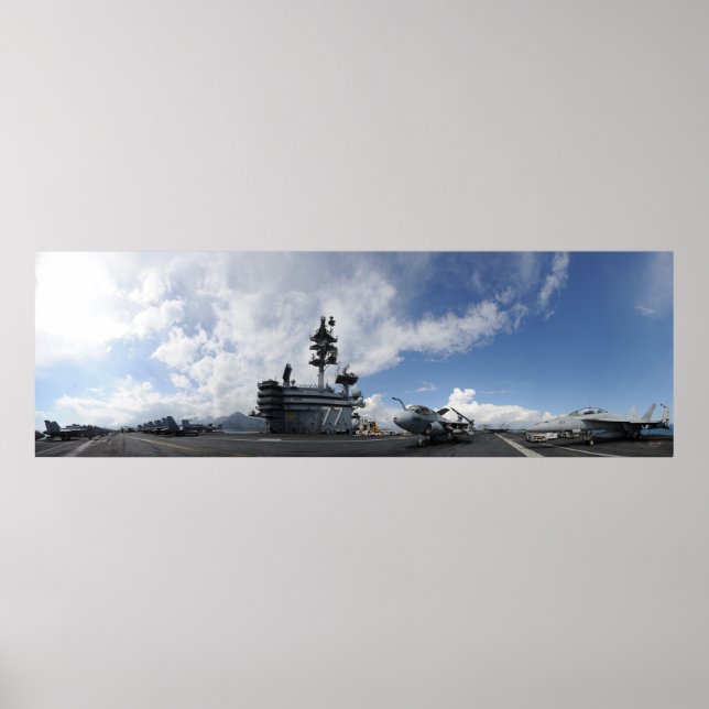 USS George H.W. Bush (CVN 77) Poster (Framsidan)
