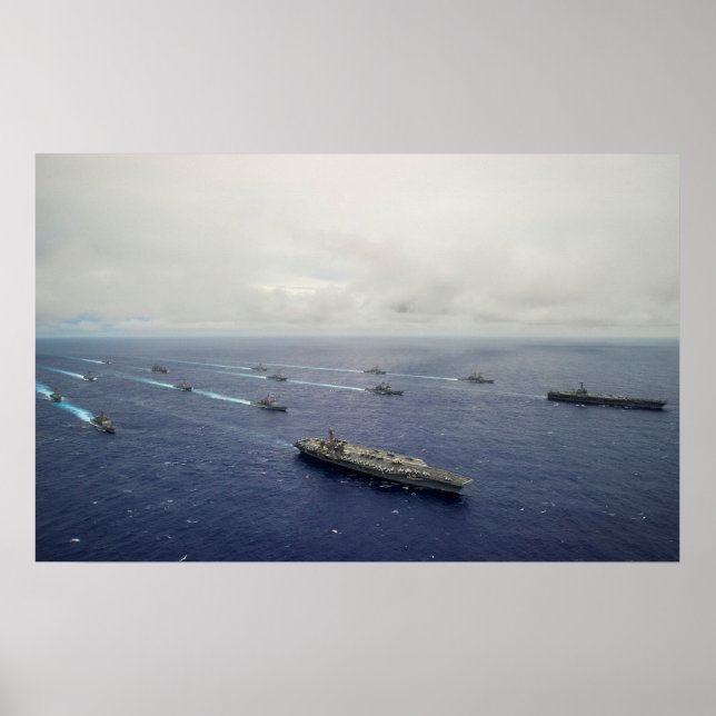 USS George Washington (CVN 73) Poster (Framsidan)