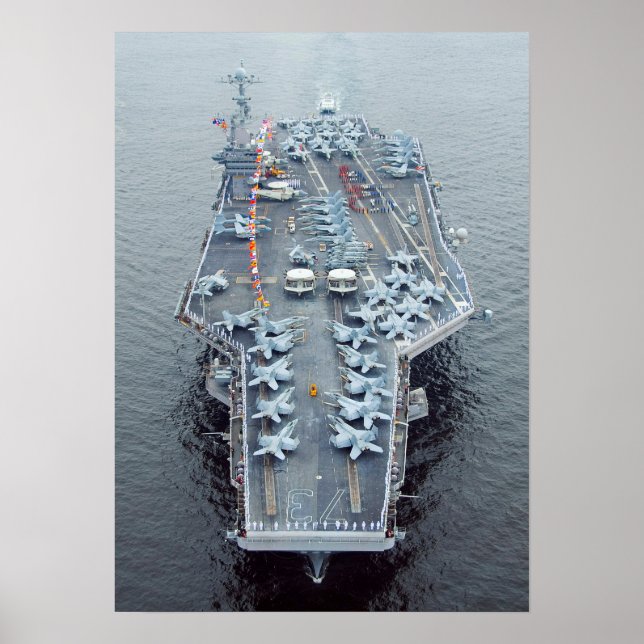 USS George Washington (CVN 73) Poster (Framsidan)