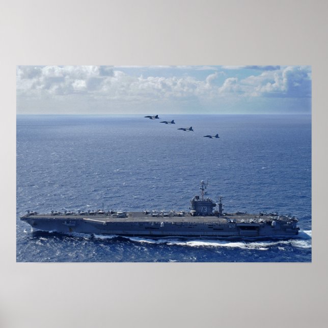 USS George Washington (CVN 73) Poster (Framsidan)
