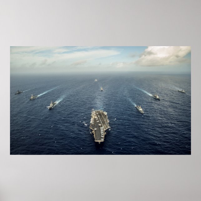 USS George Washington (CVN 73) Poster (Framsidan)