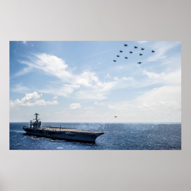 USS George Washington (CVN 73) Poster (Framsidan)