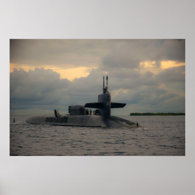 USS Georgia (SSGN 729) Poster (Framsidan)