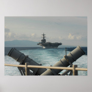 USS Gettysburg; CG 64; frakter; marin; U.S.-marin; Poster