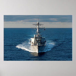 USS Gonzalez (GD 66) Poster