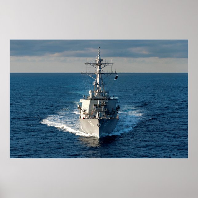 USS Gonzalez (GD 66) Poster (Framsidan)