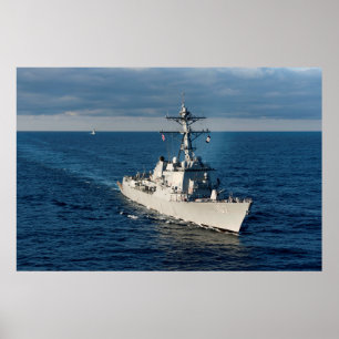 USS Gravely (GD 107) Poster