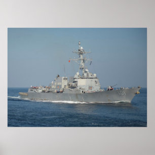 USS Gridley (GD 101) Poster