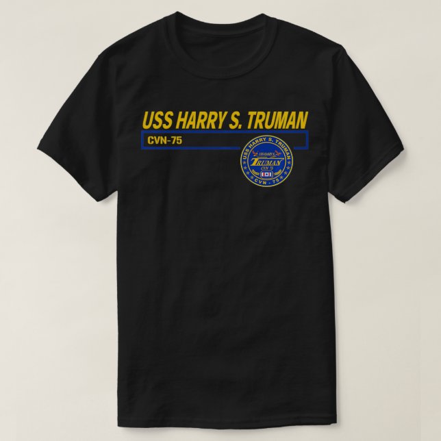 USS Harry S T Shirt (Design framsida)