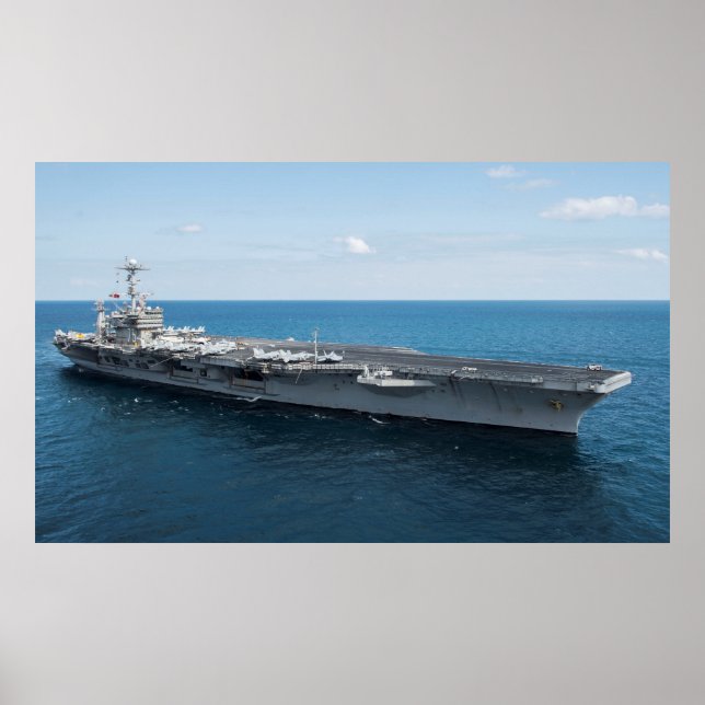 USS Harry S. Truman (CVN 75) Poster (Framsidan)