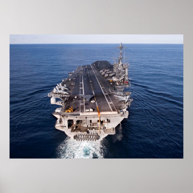 USS Harry S. Truman (CVN 75) Poster (Framsidan)