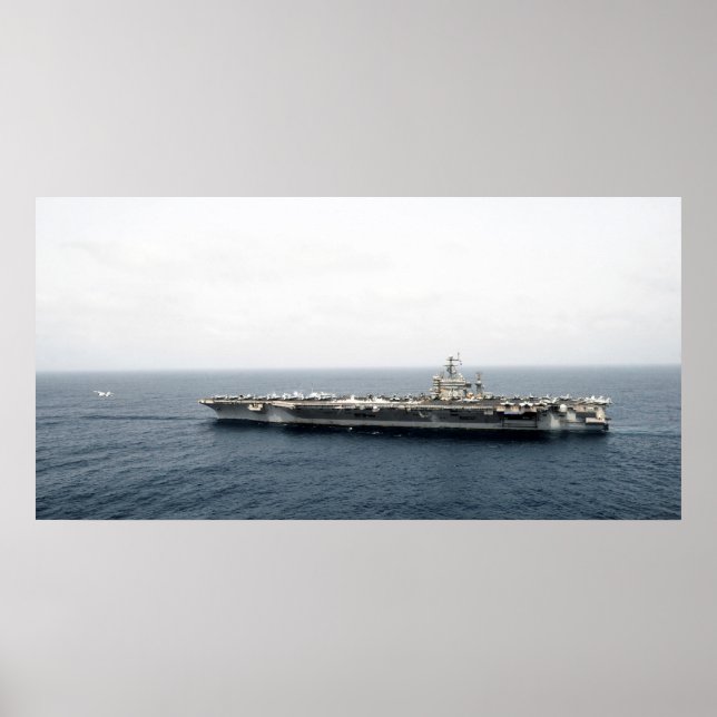 USS Harry S. Truman (CVN 75). Poster (Framsidan)