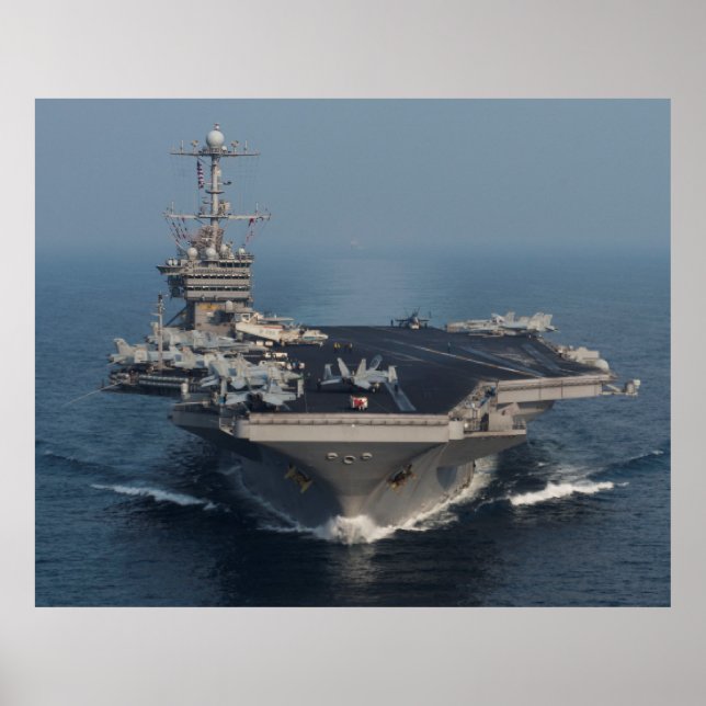 USS Harry S. Truman (CVN 75) Poster (Framsidan)