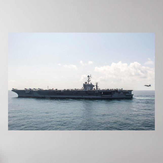 USS Harry S. Truman (CVN 75) Poster (Framsidan)