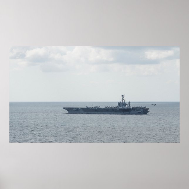 USS Harry S. Truman (CVN 75) Poster (Framsidan)
