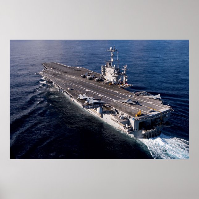 USS Harry S. Truman (CVN 75) Poster (Framsidan)