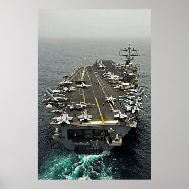 USS Harry S. Truman (CVN 75) Poster (Framsidan)