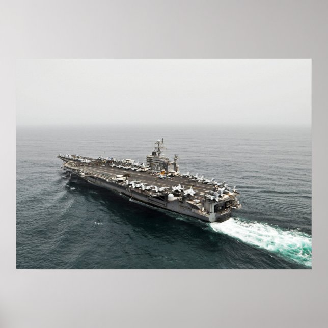 USS Harry S. Truman (CVN 75) Poster (Framsidan)