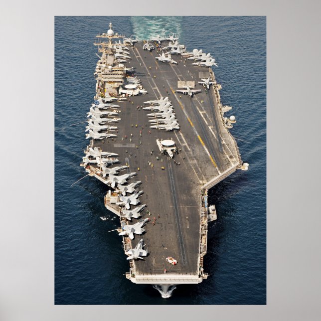 USS Harry S. Truman (CVN 75) Poster (Framsidan)