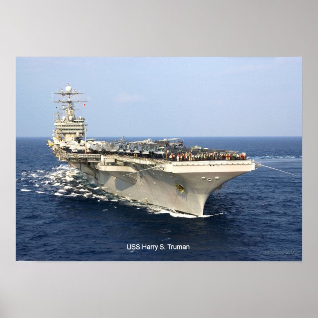 USS Harry S. Truman Poster (Framsidan)