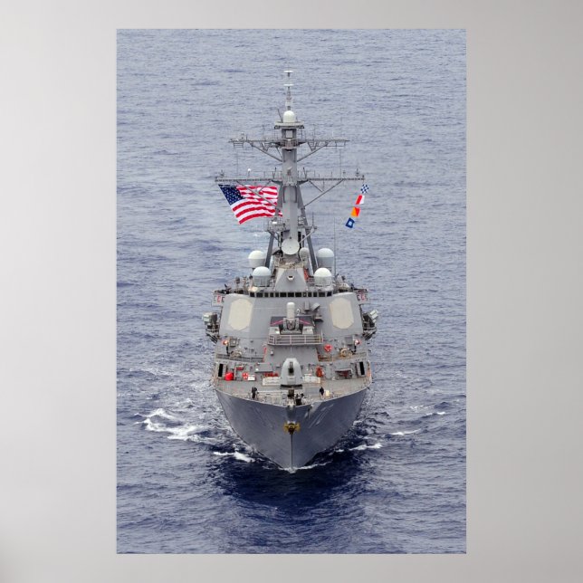 USS Hopper (DDG 70) Poster (Framsidan)