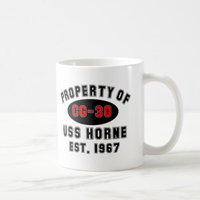 USS Horne Kaffemugg (Höger)