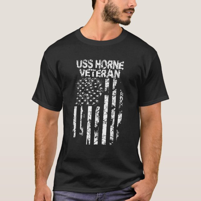 USS Horne T Shirt (Framsida)