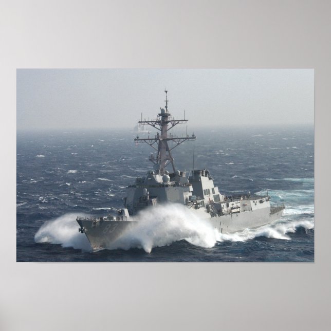 USS Howard (GD 83) Poster (Framsidan)